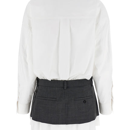 Alexander Wang Multicolor Cotton Short Dress