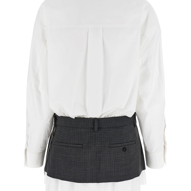 Alexander Wang Multicolor Cotton Short Dress