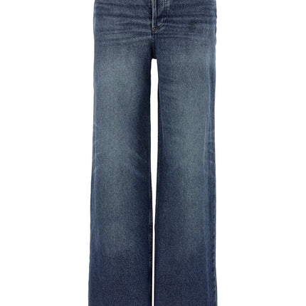 A.P.C. Blue Cotton Jeans Denim