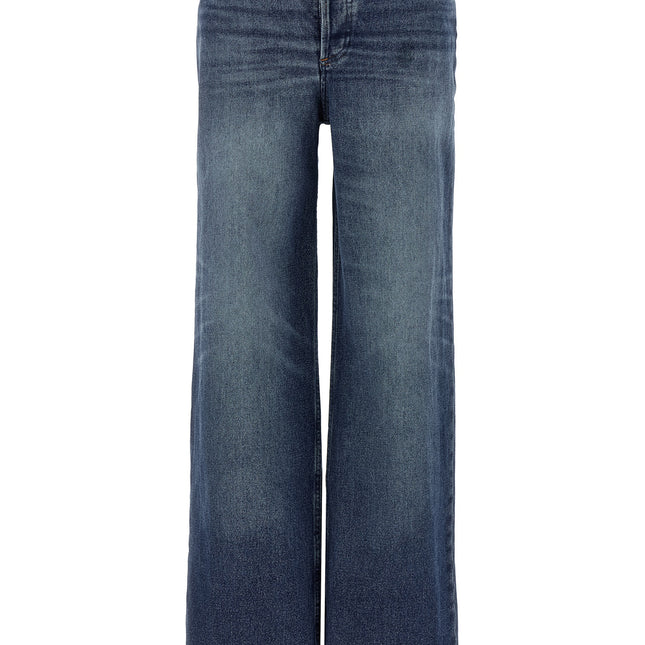 A.P.C. Blue Cotton Jeans Denim