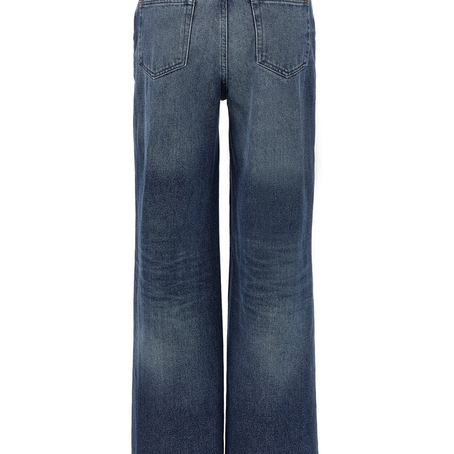 A.P.C. Blue Cotton Jeans Denim