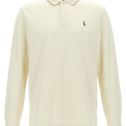 Polo Ralph Lauren Beige Cotton Polo Shirt