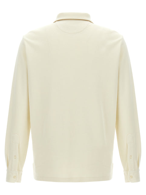 Polo Ralph Lauren Beige Cotton Polo Shirt