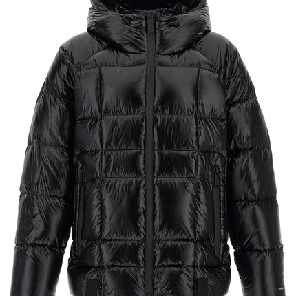 Dsquared² Black Polyamide Full-Length Jacket