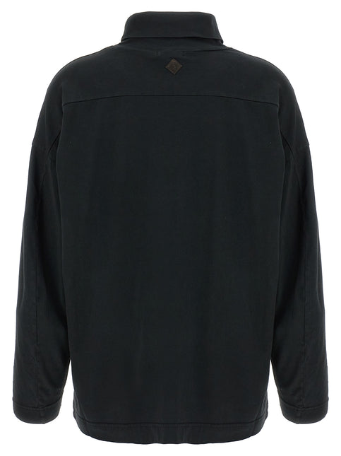 Haikure Black Cotton Cardigan