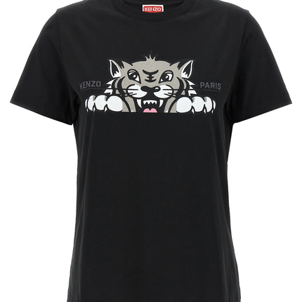 Kenzo Black Cotton T-Shirt
