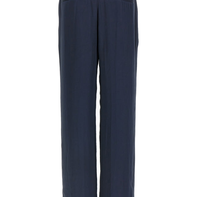 Theory Blue Polyester Casual Pants