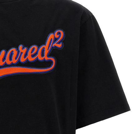 Dsquared² Black Cotton T-Shirt