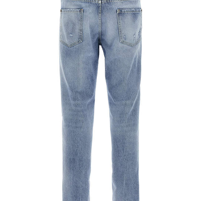 Dsquared² Blue Cotton Skinny Jeans
