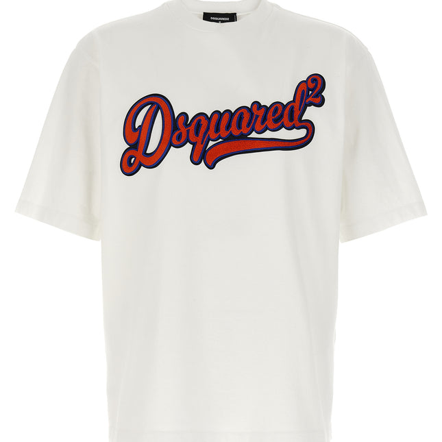 Dsquared² White Cotton T-Shirt