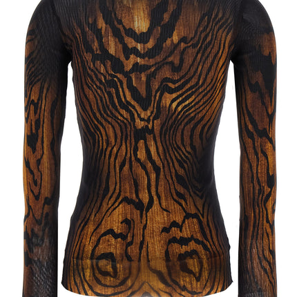 Jean Paul Gaultier Multicolor Polyamide Pattern Shirt