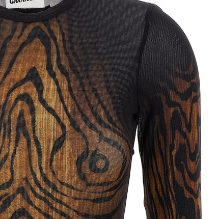 Jean Paul Gaultier Multicolor Polyamide Bodysuit
