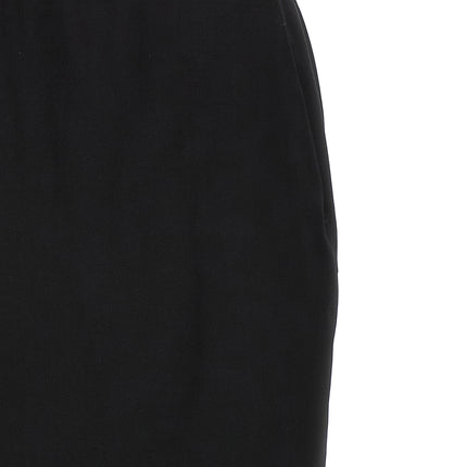 Rick Owens Black Wool Mini Skirt