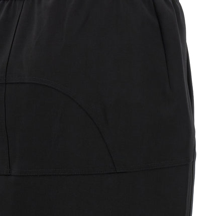 Rick Owens Black Wool Mini Skirt