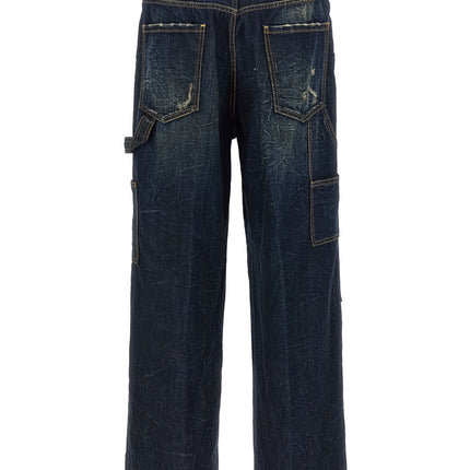 Dsquared² Blue Cotton Jeans Denim