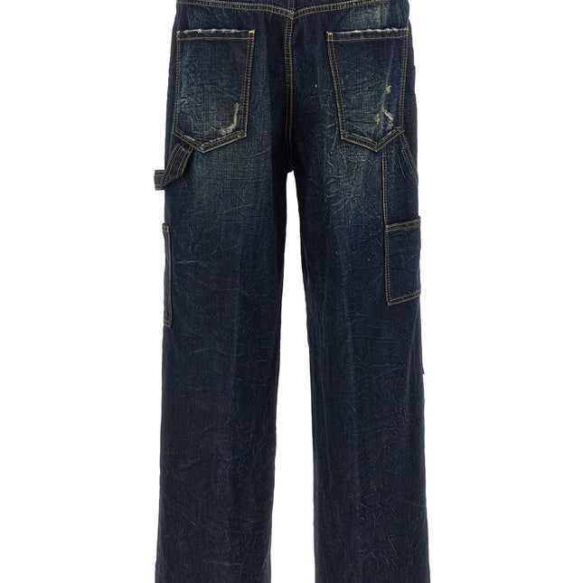 Dsquared² Blue Cotton Jeans Denim