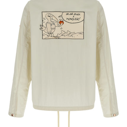 MONCLER GENIUS White Cotton Jacket
