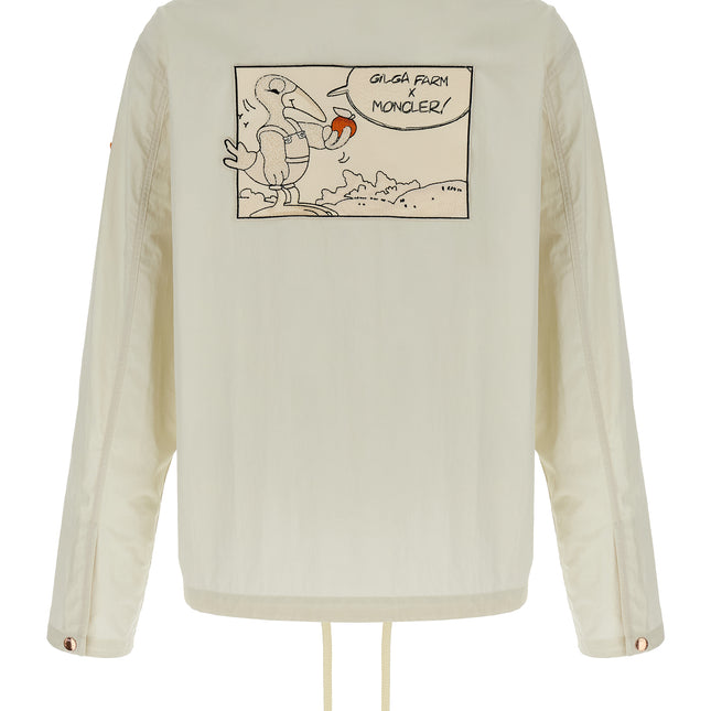 MONCLER GENIUS White Cotton Jacket