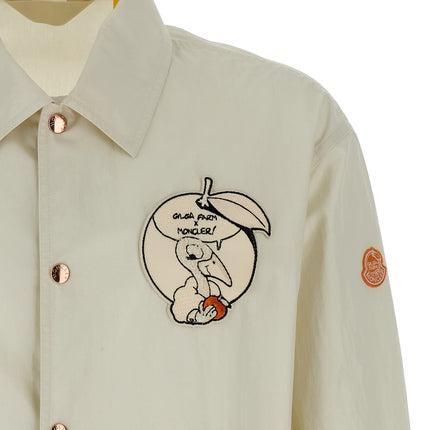 MONCLER GENIUS White Cotton Jacket