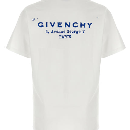 Givenchy White Cotton T-Shirt
