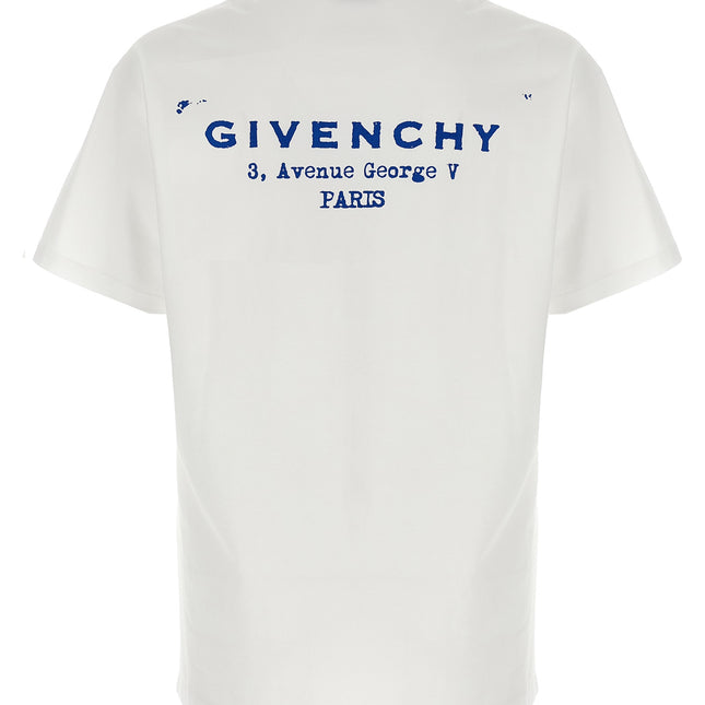Givenchy White Cotton T-Shirt