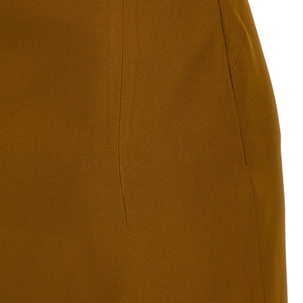 The Attico Bicolor Marabou Short Dress