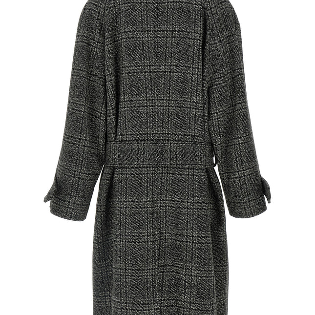 Balenciaga Black Wool Coat