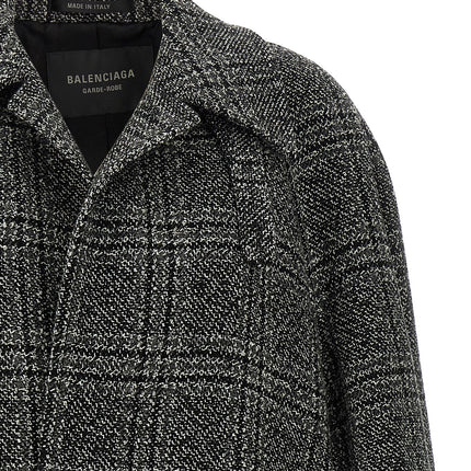 Balenciaga Black Wool Coat