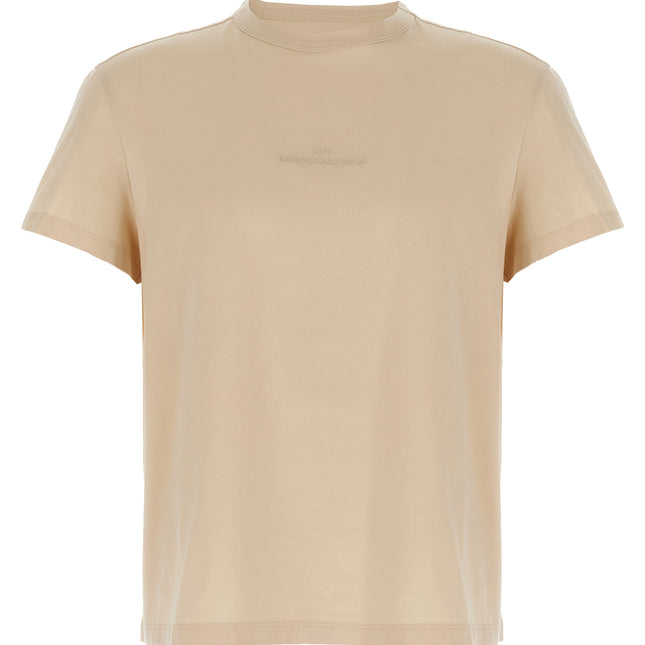 Maison Margiela Beige Cotton T-Shirt