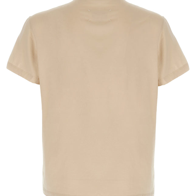 Maison Margiela Beige Cotton T-Shirt