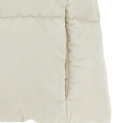 Herno White Viscose Sleeveless Jacket