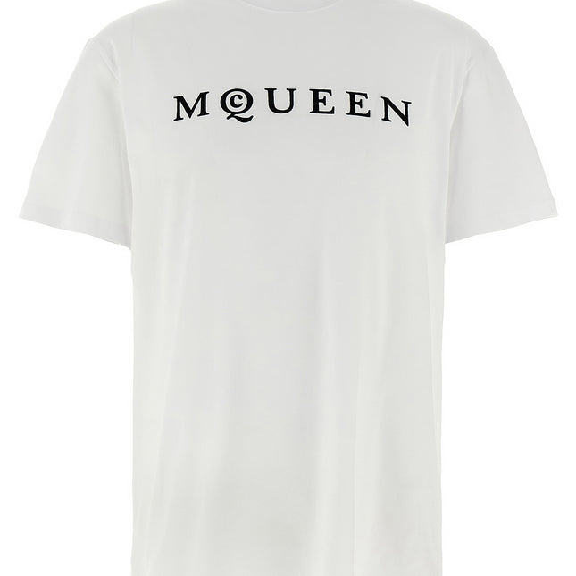 Alexander McQueen Bicolor Cotton T-Shirt