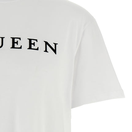 Alexander McQueen Bicolor Cotton T-Shirt
