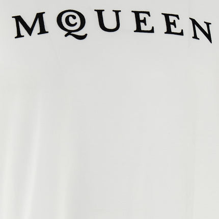 Alexander McQueen Bicolor Cotton T-Shirt