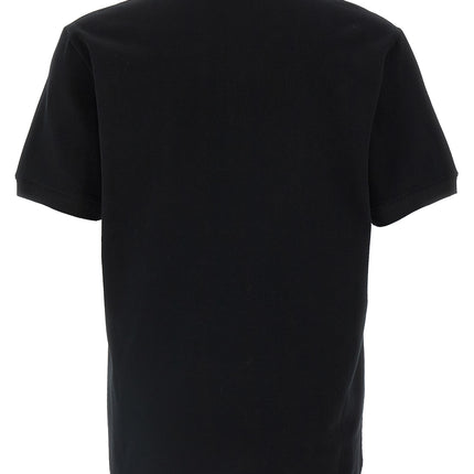 Alexander McQueen Bicolor Cotton Polo Shirt