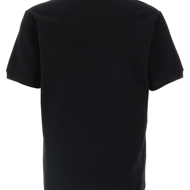 Alexander McQueen Bicolor Cotton Polo Shirt
