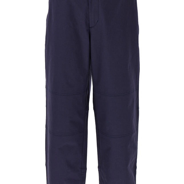 MONCLER GENIUS Blue Cotton Casual Pants
