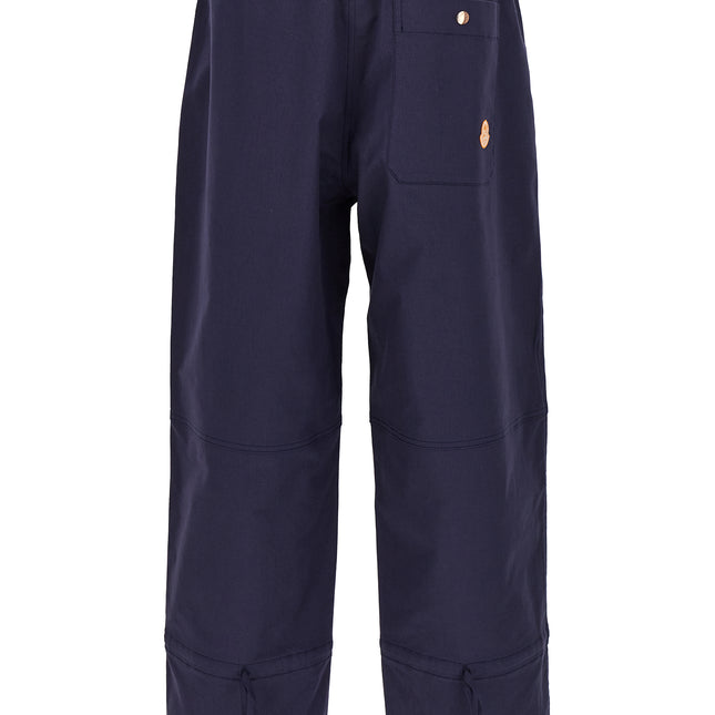 MONCLER GENIUS Blue Cotton Casual Pants