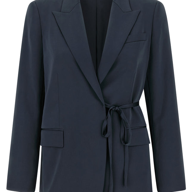Theory Blue Polyester Blazer