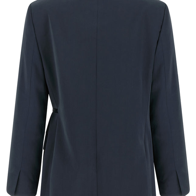Theory Blue Polyester Blazer