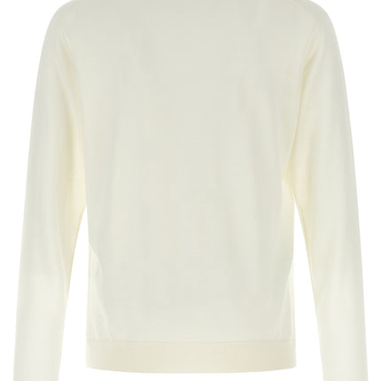 Roberto Collina Beige Merino Wool Cardigan