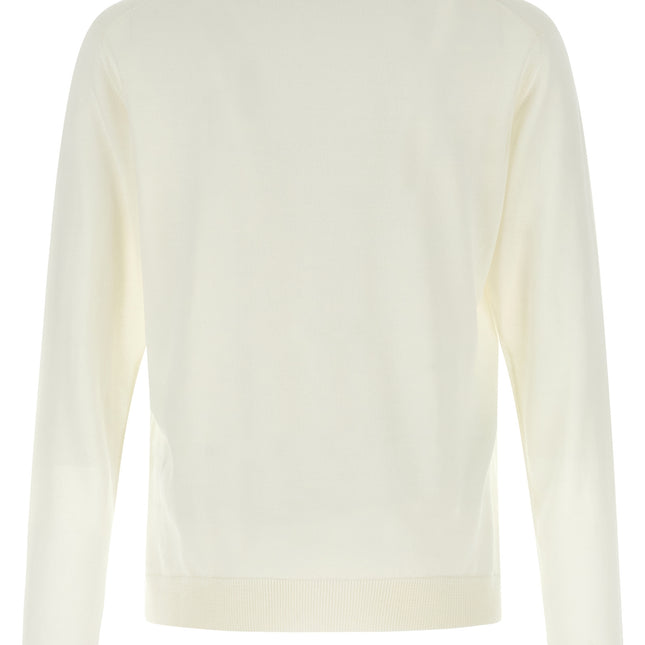 Roberto Collina Beige Merino Wool Cardigan