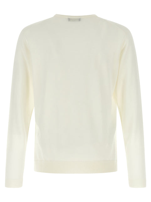 Roberto Collina Beige Merino Wool Cardigan