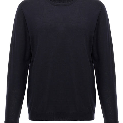 Roberto Collina Blue Merino Wool Cardigan