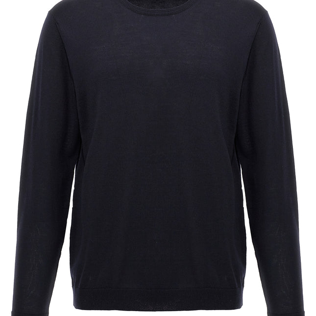 Roberto Collina Blue Merino Wool Cardigan