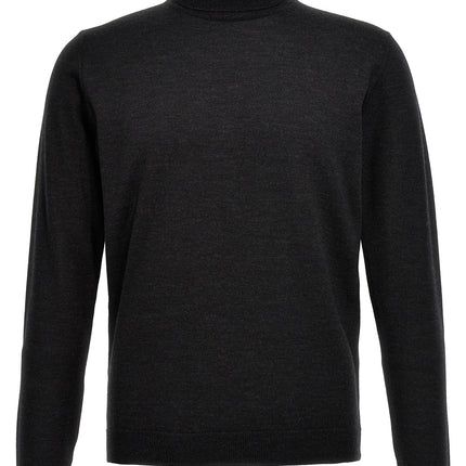 Roberto Collina Gray Merino Wool Cardigan