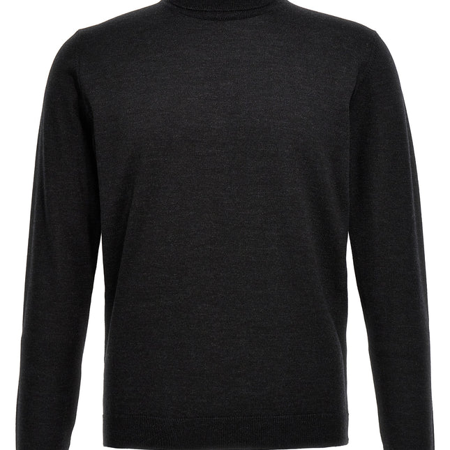 Roberto Collina Gray Merino Wool Cardigan