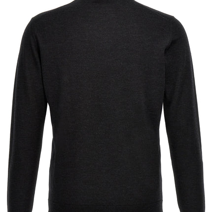 Roberto Collina Gray Merino Wool Cardigan