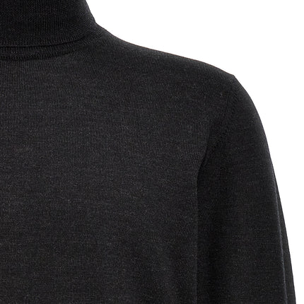 Roberto Collina Gray Merino Wool Cardigan