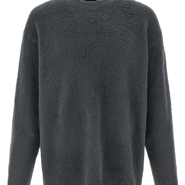 Roberto Collina Gray Cotton Cardigan